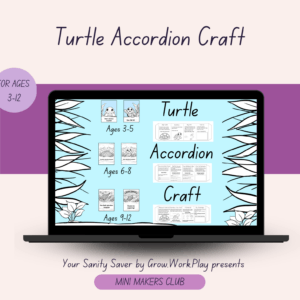 Turtle Shell-abration Accordion Craft